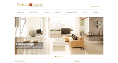 Desktop Screenshot of natura-home.com